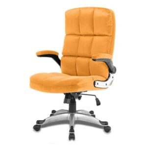 Ergonomic Fabric Boss Executive Chair Orange